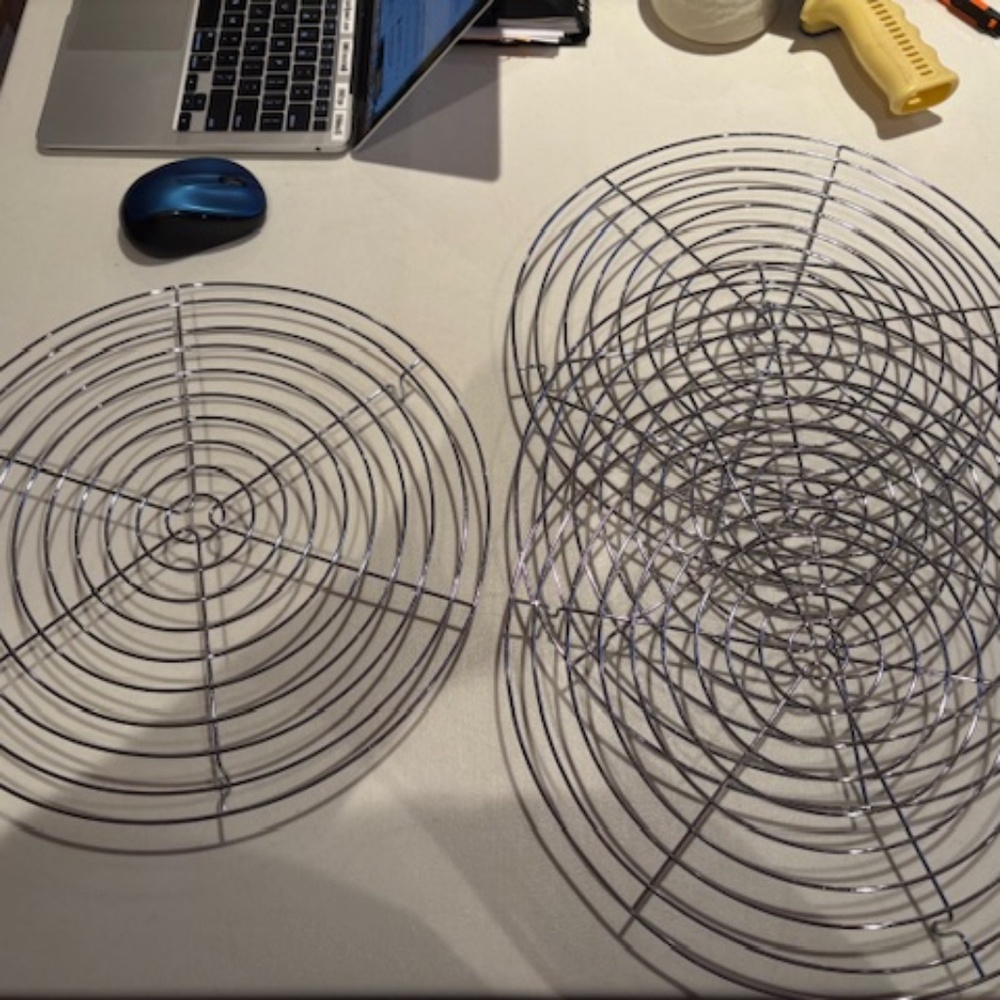Four (4), 12-inch, Fox Run Cooling Racks in Excellent Condition!